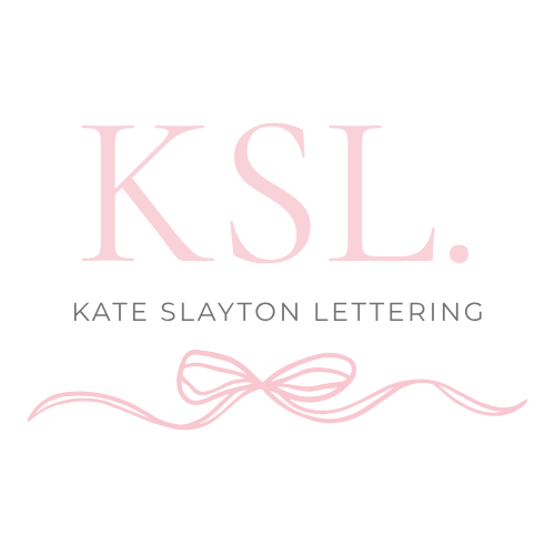Kate Slayton Lettering 